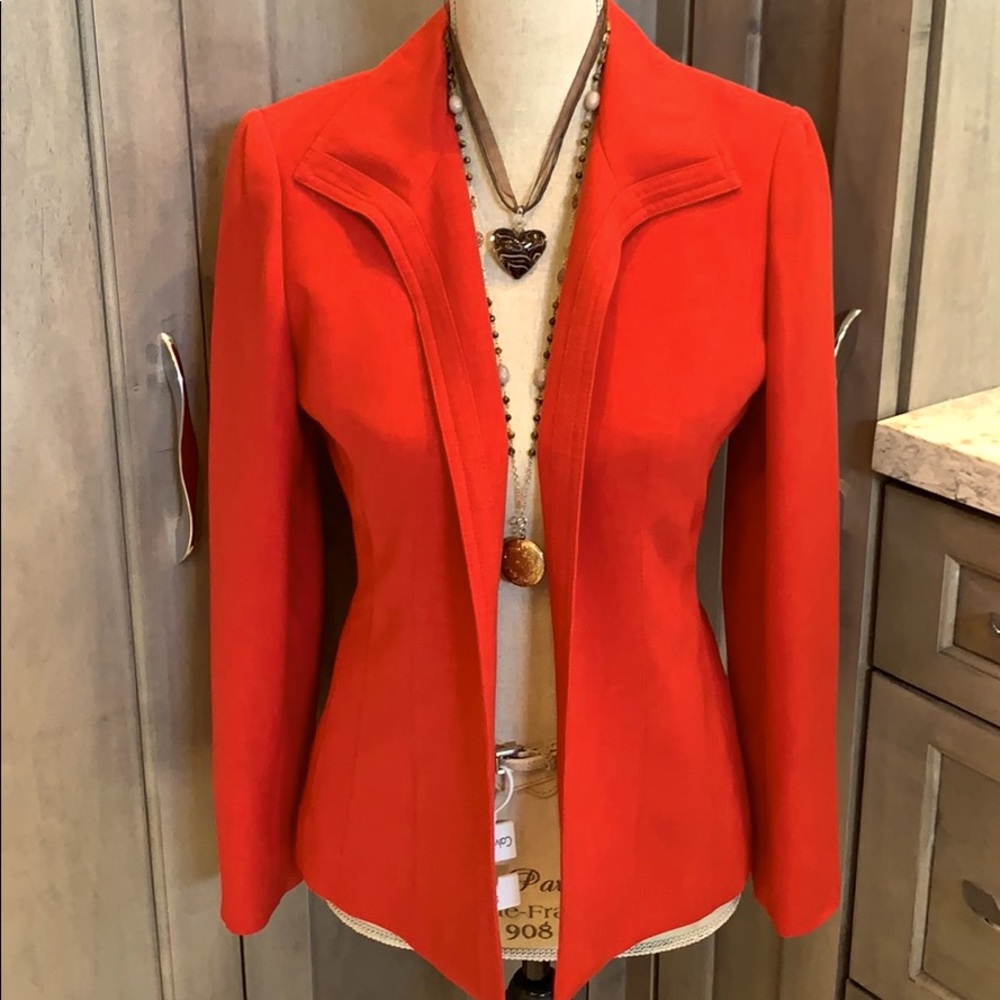 Kasper Red Suit Jacket 🔥🔥🔥 - Picture 1 of 6